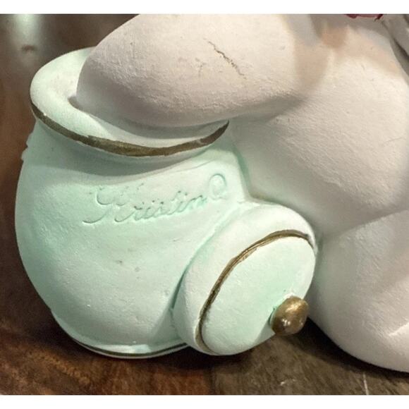 Dreamsicles Christmas Angel Figurine Cookie Jar 2002 Enesco 3" Collectible - Picture 6 of 9